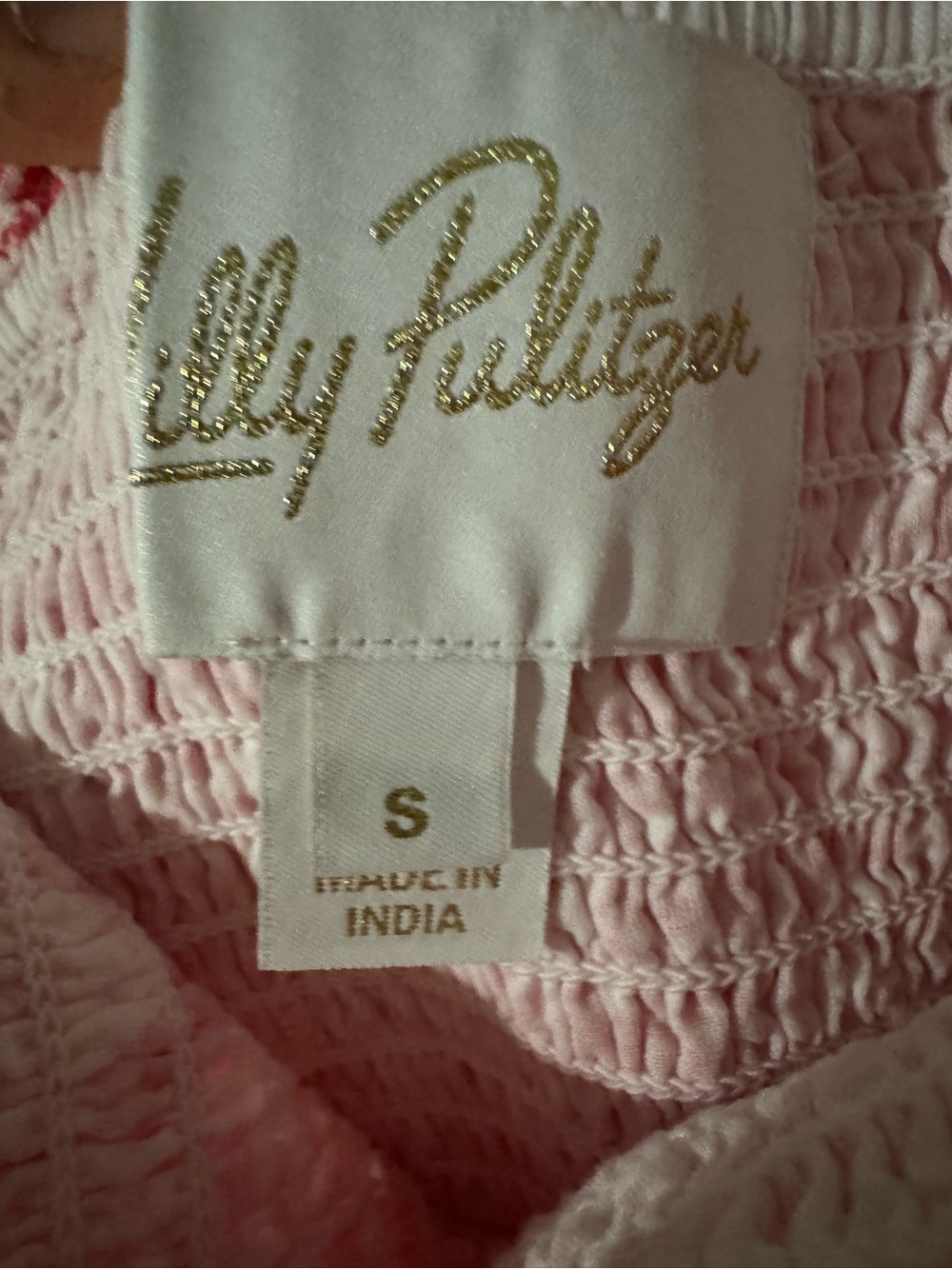 Lilly Pulitzer Kelvina Strapless Smocked Dress EUC - Picture 4 of 5